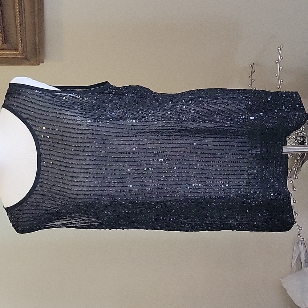 Eileen Fisher Embroidered tunic 42 inch chest, size XL